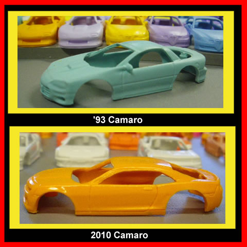 93 Camaro and 2010 Camaro resin tjet bodies